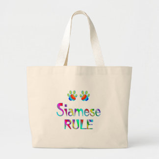 Bolso De Tela Gigante Regla siamesa