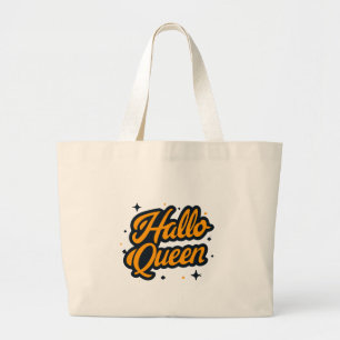 Bolso De Tela Gigante Reina de Halloween, Halloqueen, arte de Halloween 