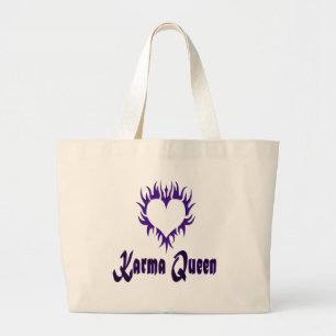 Bolso De Tela Gigante Reina de las karmas