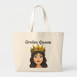 Bolso De Tela Gigante Reina del crucero