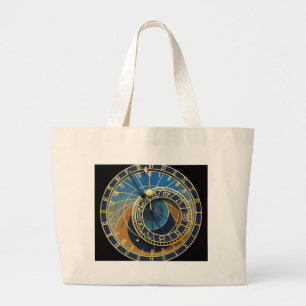 Bolso De Tela Gigante Reloj astronómico-Praga Orloj