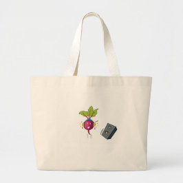 Bolso De Tela Gigante Remolachas, ritmos, música, tema de dj