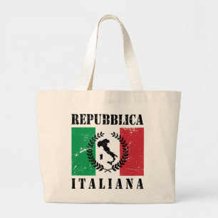 Bolso De Tela Gigante República Italiana