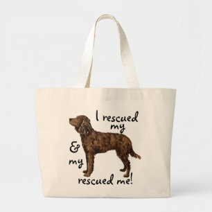 Bolso De Tela Gigante Rescate de American Water Spaniel