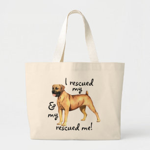 Bolso De Tela Gigante Rescue Boerboel