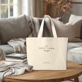 Bolso De Tela Gigante Rest Your Wings Personalized Cancer Support Gift