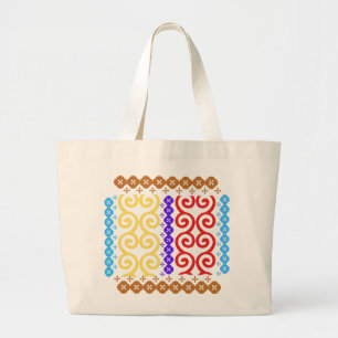 Bolso De Tela Gigante Resumen Batik3