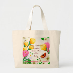 Bolso De Tela Gigante Retirement Tote Bag