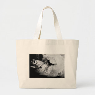Bolso De Tela Gigante retrato de póker