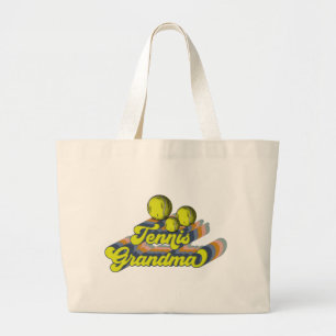 Bolso De Tela Gigante Retro Tenis Diseño de Sublimación de Abuelas, Teni