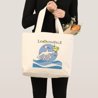 Bolso De Tela Gigante Reunión familiar de Tote de Lemontiniville 2024