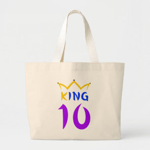 Bolso De Tela Gigante Rey 10