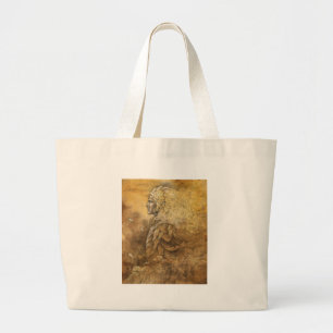 Bolso De Tela Gigante Rey del duende