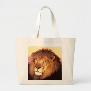 Bolso De Tela Gigante Rey León
