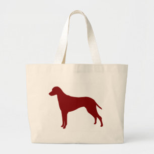 Bolso De Tela Gigante Rhodesian Ridgeback (rojo)