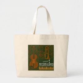 Bolso De Tela Gigante Rhythms & Roots Tote Bag