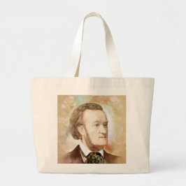 Bolso De Tela Gigante Richard Wagner im Aquarell Stil