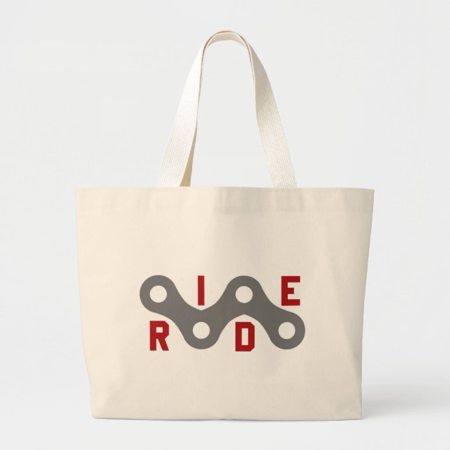 Bolso De Tela Gigante Ride (cadena) (Frente)
