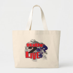 Bolso De Tela Gigante Rider 2 en vivo BMX
