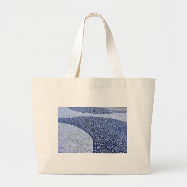 Bolso De Tela Gigante Río de Janeiro, playa de Copacabana (Frente)