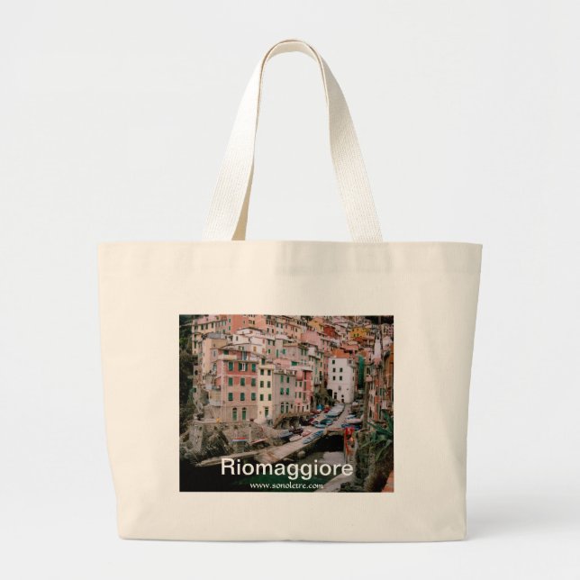 Bolso De Tela Gigante Riomaggiore Panorama Bag (Frente)