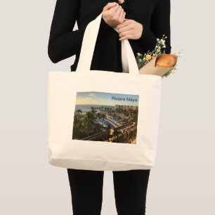 Bolso De Tela Gigante Riviera Maya Cancún México - Tote Bag