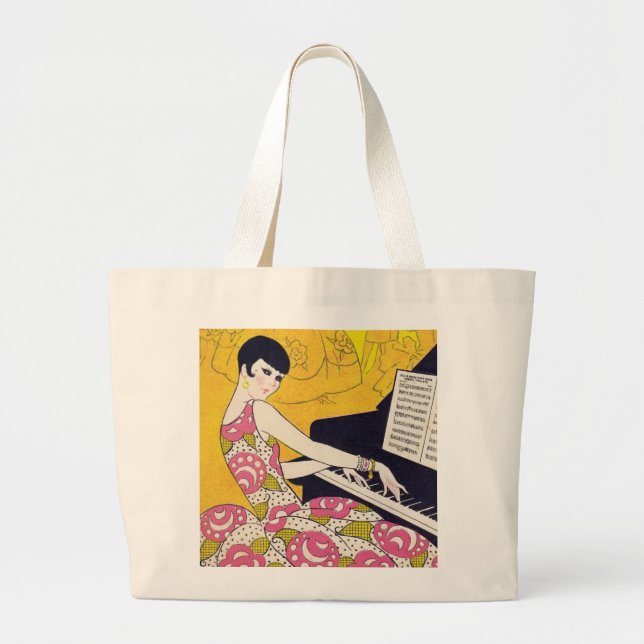 Bolso De Tela Gigante Roaring Twenties (Frente)