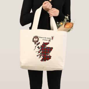 Bolso De Tela Gigante Robertson Clan Badge Jumbo Tote