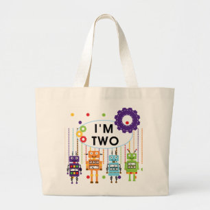 Bolso De Tela Gigante Robot camisetas y regalos de cumpleaños