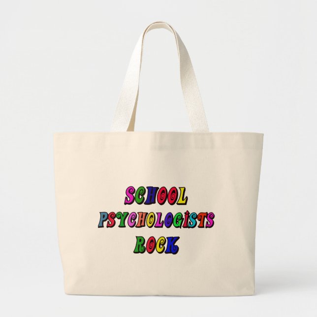 BOLSO DE TELA GIGANTE ROCA DE LA ESCUELA PSYCOLOGIST (Frente)