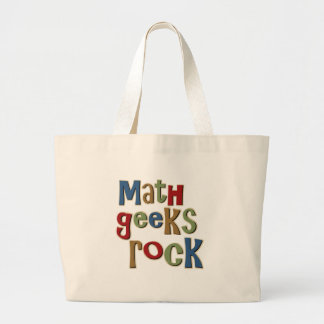 Bolso De Tela Gigante Roca de los frikis de la matemáticas