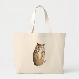 Bolso De Tela Gigante Rock eagle owl