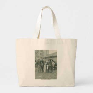Bolso De Tela Gigante Rodeo de Chicago, 1929.