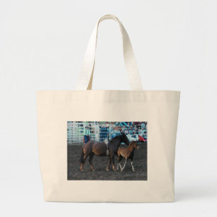 Bolso De Tela Gigante Rodeo Mare y Foal