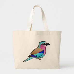 Bolso De Tela Gigante Rodillo de la Lila-breasted