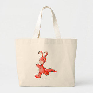 Bolso De Tela Gigante Rojo de Blumaroo