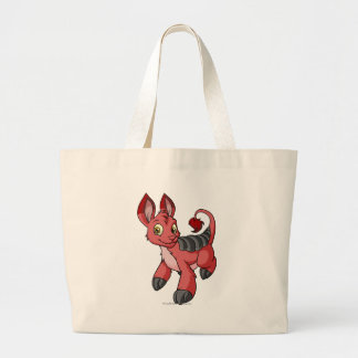 Bolso De Tela Gigante Rojo de Bori