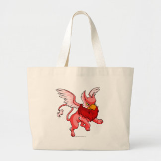 Bolso De Tela Gigante Rojo de la aguilera