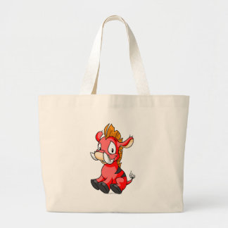 Bolso De Tela Gigante Rojo de Moehog