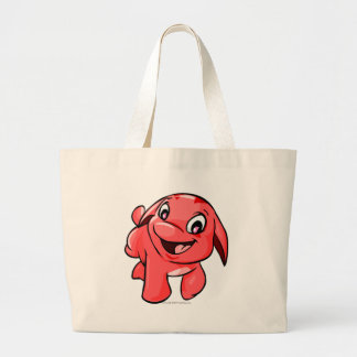 Bolso De Tela Gigante Rojo de Pooogle