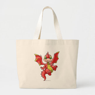 Bolso De Tela Gigante Rojo de Scorchio