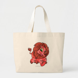 Bolso De Tela Gigante Rojo de Tonu