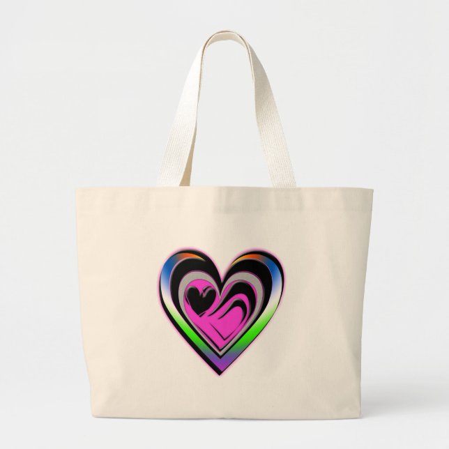 Bolso De Tela Gigante Romance (Frente)