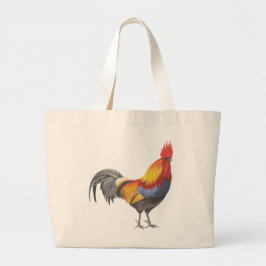 Bolso De Tela Gigante Rooster