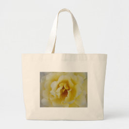 Bolso De Tela Gigante Rosa amarilla