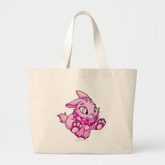Bolso De Tela Gigante Rosa de Cybunny
