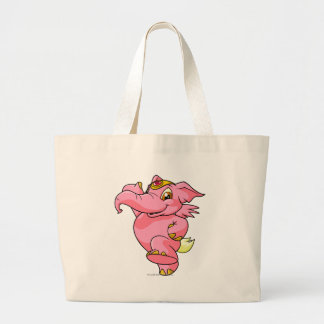 Bolso De Tela Gigante Rosa de Elephante