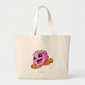 Bolso De Tela Gigante Rosa de JubJub