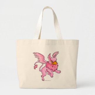 Bolso De Tela Gigante Rosa de la aguilera