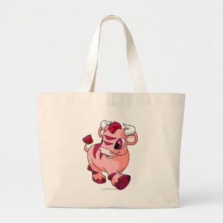 Bolso De Tela Gigante Rosa de los Kau